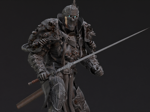 DarkKnight Remaster 3D-Modell