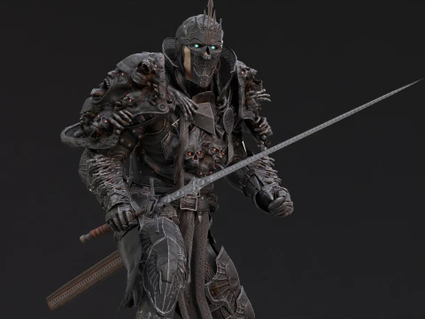 DarkKnight Remaster 3D Model