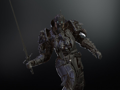 DarkKnight Remaster 3D-Modell