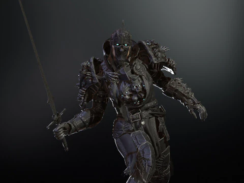DarkKnight Remaster 3D Model