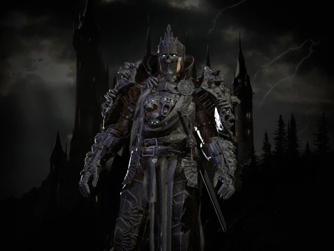 DarkKnight Remaster 3D Model