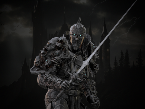 DarkKnight Remaster 3D-Modell