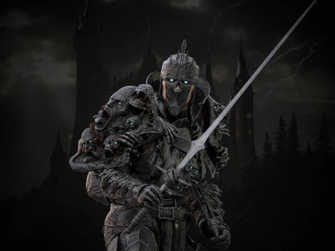 DarkKnight Remaster 3D Model