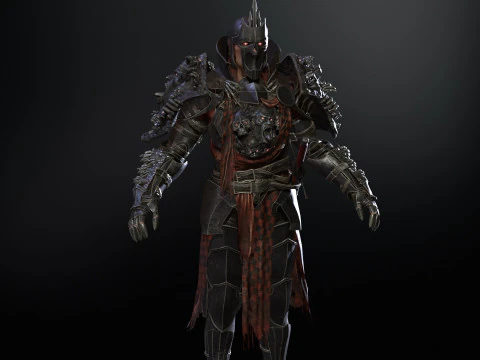 DarkKnight Remaster 3D Model