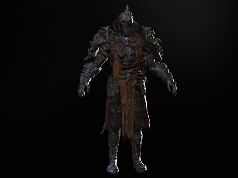 DarkKnight Remaster 3D-Modell