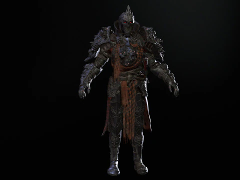 DarkKnight Remaster 3D Model