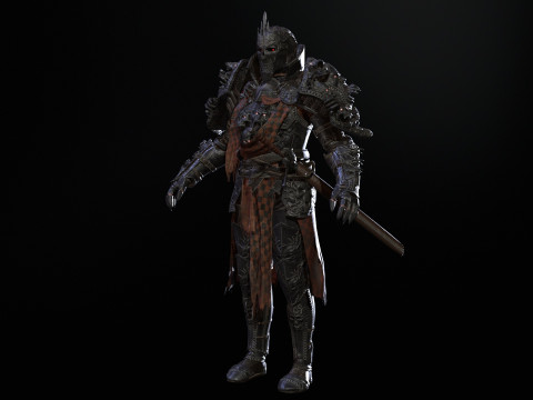 DarkKnight Remaster 3D-Modell
