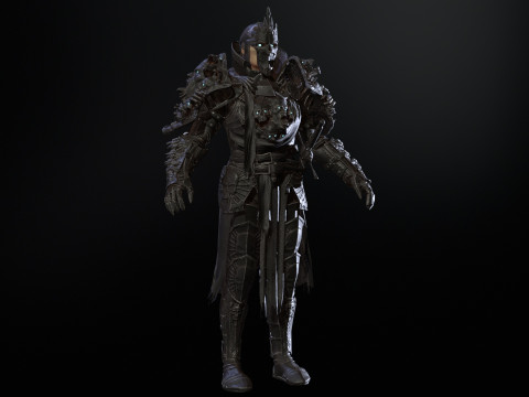 DarkKnight Remaster 3D-Modell
