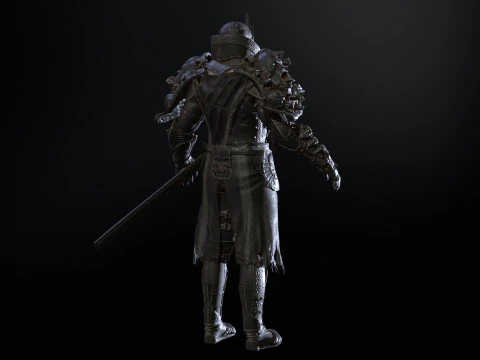 DarkKnight Remaster 3D Model