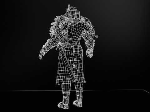 DarkKnight Remaster 3D-Modell