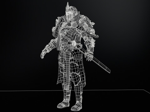 DarkKnight Remaster 3D-Modell