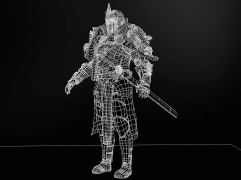 DarkKnight Remaster 3D Model