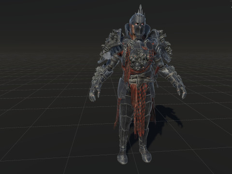 DarkKnight Remaster 3D-Modell