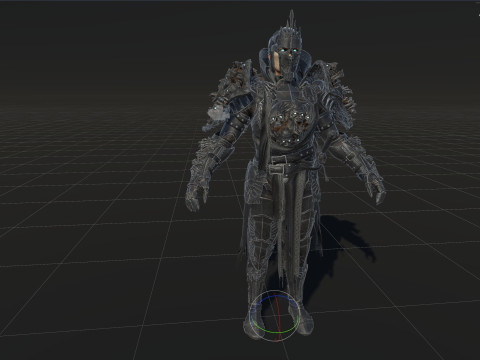DarkKnight Remaster 3D-Modell