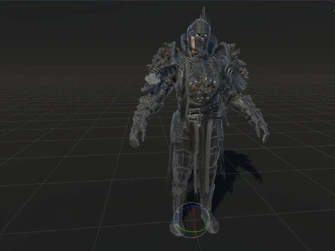 DarkKnight Remaster 3D Model