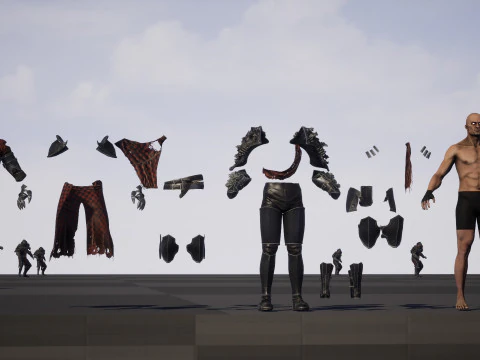 DarkKnight Remaster 3D Model