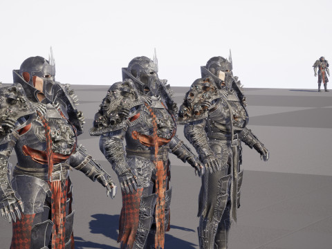 DarkKnight Remaster 3D-Modell