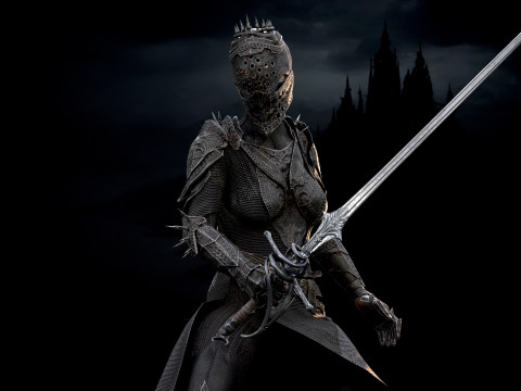 DarkLady Remaster 3D मॉडल