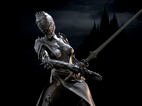 DarkLady Remaster 3D मॉडल