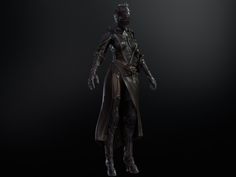 DarkLady Remaster 3D मॉडल