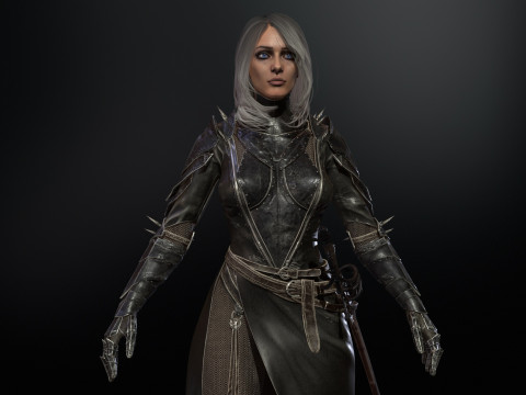 DarkLady Remaster 3D मॉडल