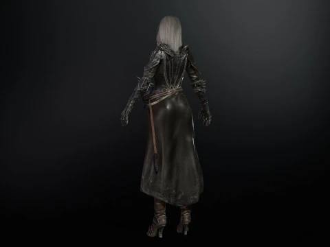 Masterizzazione di DarkLady Modello 3D