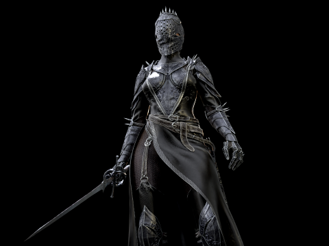 DarkLady Remaster 3D मॉडल