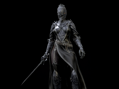 DarkLady Remaster 3D मॉडल
