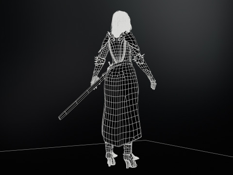 DarkLady Remaster 3D मॉडल