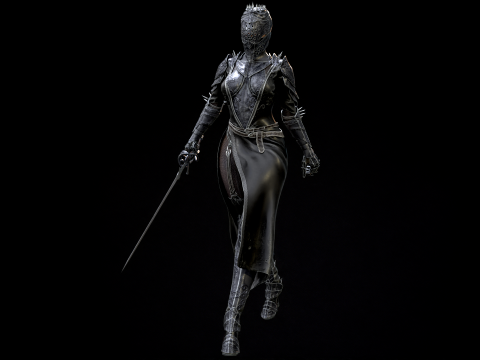 DarkLady Remaster 3D मॉडल