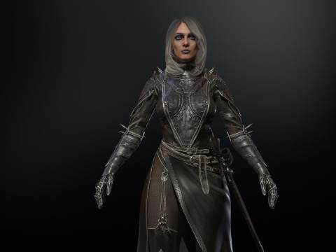 DarkLady Remaster 3D मॉडल