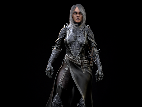 DarkLady Remaster 3D मॉडल