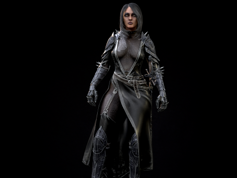 DarkLady Remaster 3D मॉडल