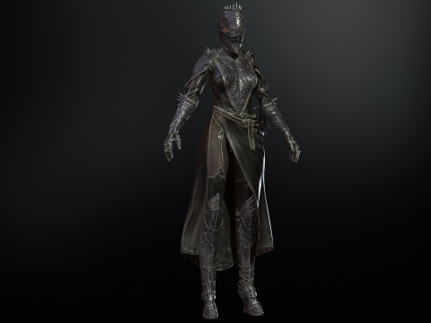DarkLady Remaster 3D मॉडल