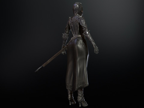 DarkLady Remaster 3D मॉडल