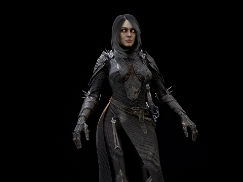 DarkLady Remaster 3D मॉडल