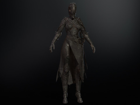 DarkLady Remaster 3D मॉडल