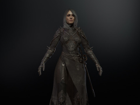 DarkLady Remaster 3D मॉडल