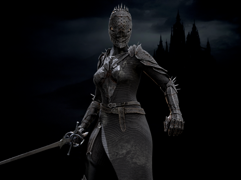 DarkLady Remaster 3D मॉडल