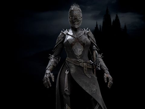 DarkLady Remaster 3D मॉडल