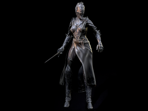 DarkLady Remaster 3D मॉडल