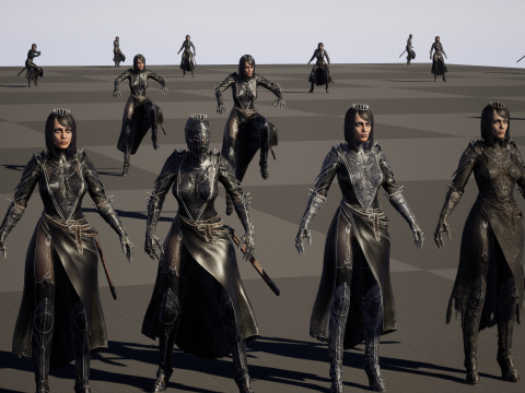 DarkLady Remaster 3D मॉडल