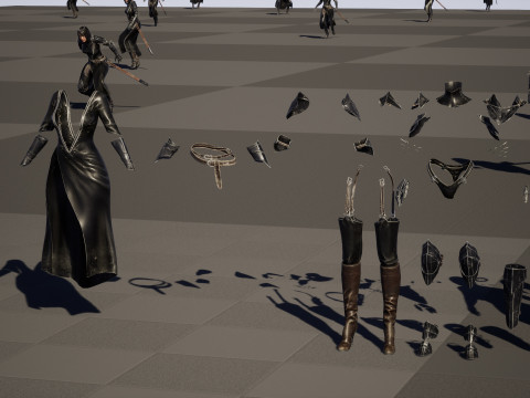 DarkLady Remaster 3D मॉडल