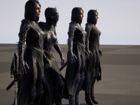 DarkLady Remaster 3D मॉडल