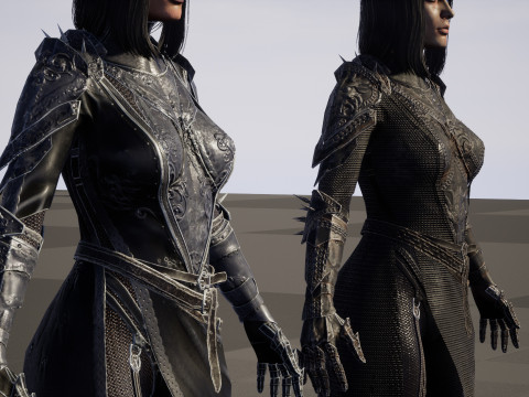 DarkLady Remaster 3D मॉडल