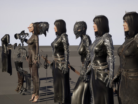 DarkLady Remaster 3D मॉडल