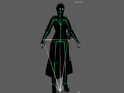 DarkLady Remaster 3D मॉडल