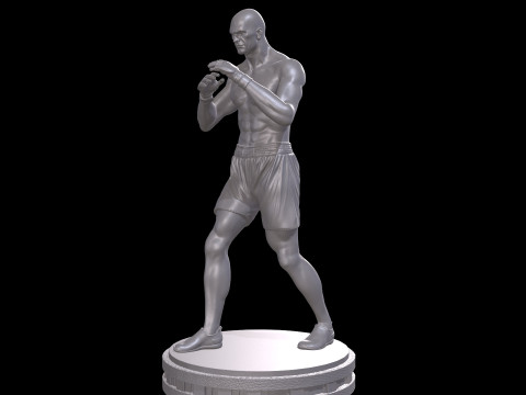 KickBoxer for 3D Print 3D प्रिंट मॉडल