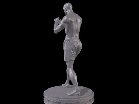 KickBoxer for 3D Print 3D प्रिंट मॉडल