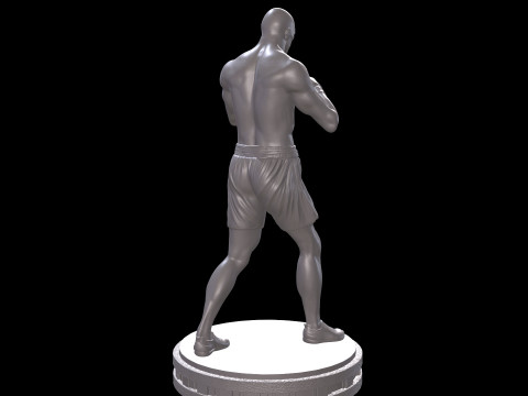 KickBoxer for 3D Print 3D प्रिंट मॉडल